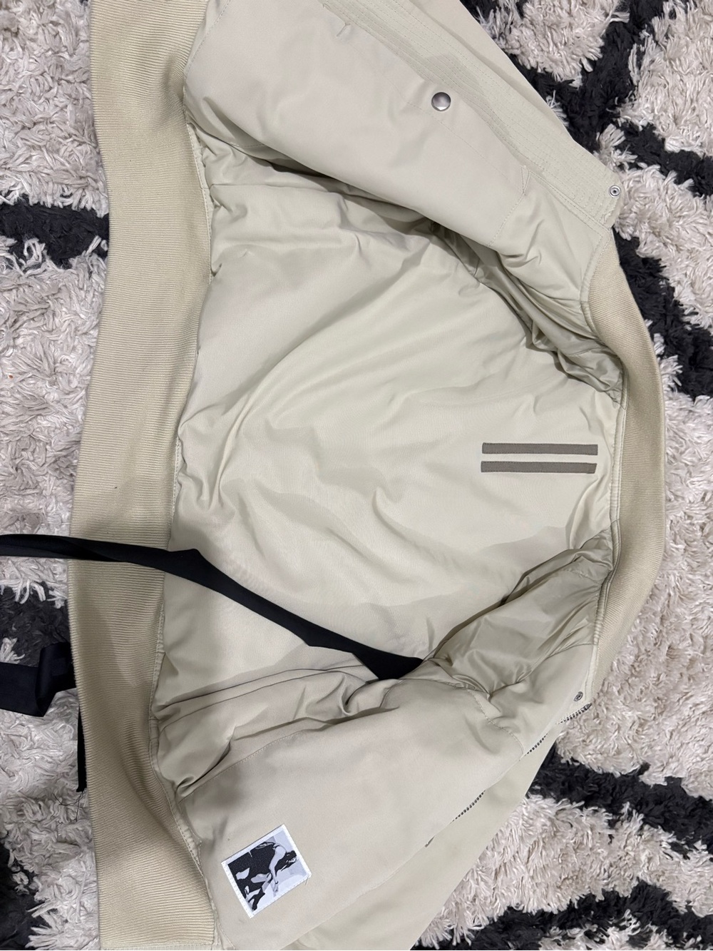 Rick Owens Drkshdw Women’s Faun Bomber Jacket - Picture 8 of 8